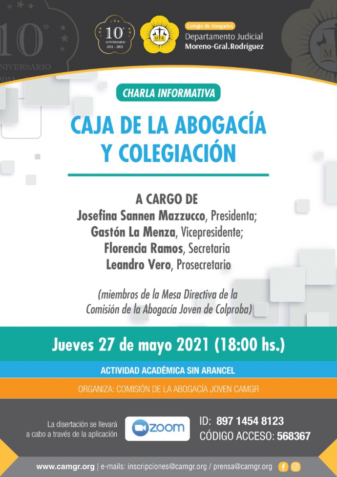 CAJA DE LA ABOGACIA Y COLEGIACION